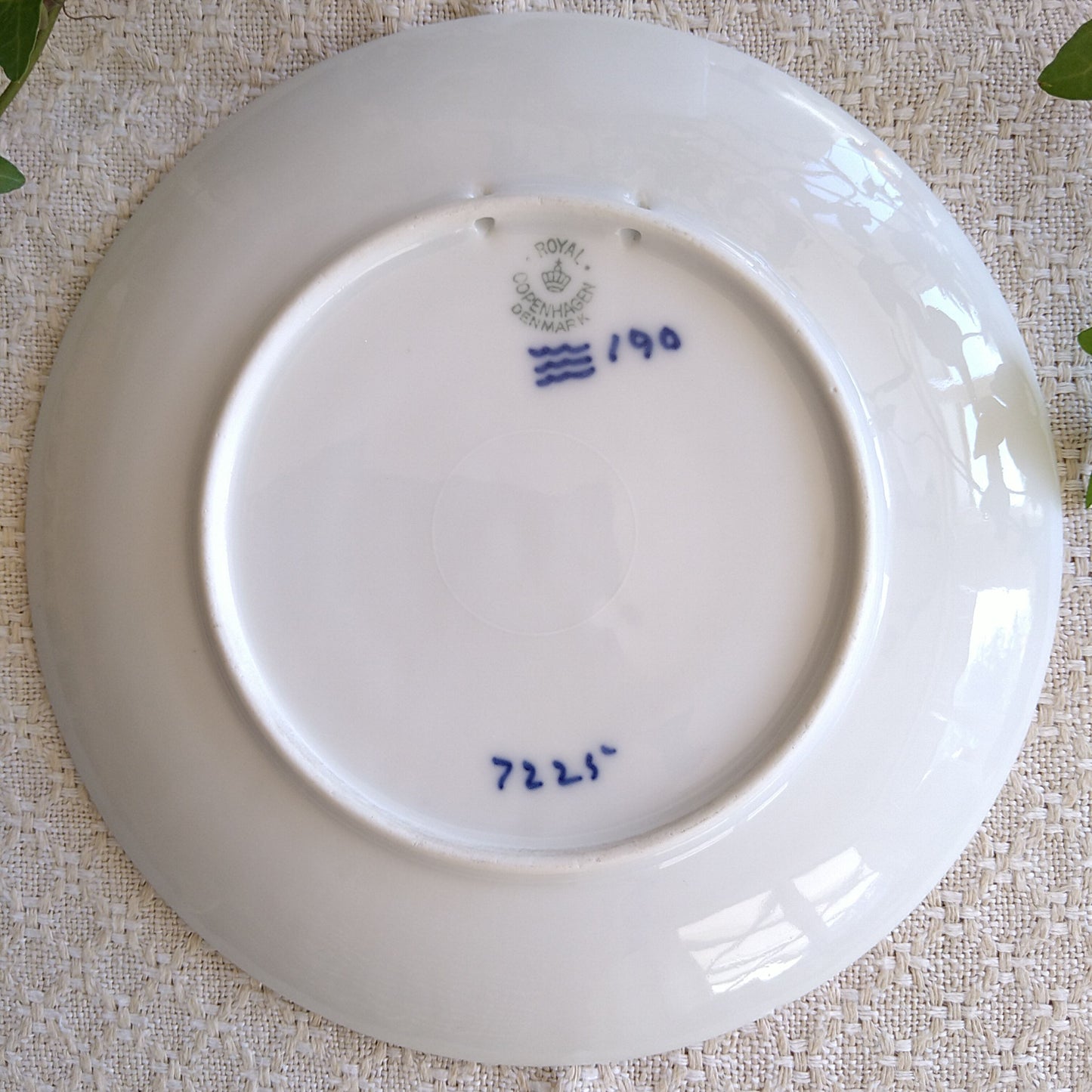 RoyalCopenhagenのイヤーズプレート1923年(大正12年)
