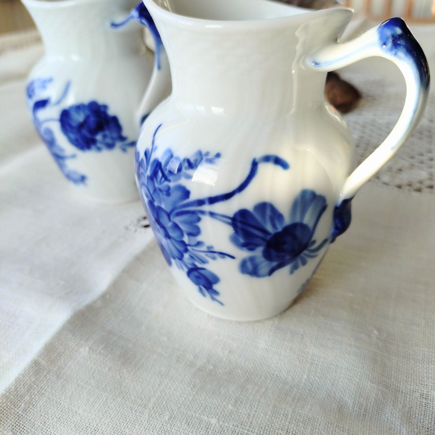 1960~1970年代のRoyal copenhagen ブルーフラワーカーブのクリーマー高さ10.5㎝/Blue Flower Curve Cremer10.5cmH
