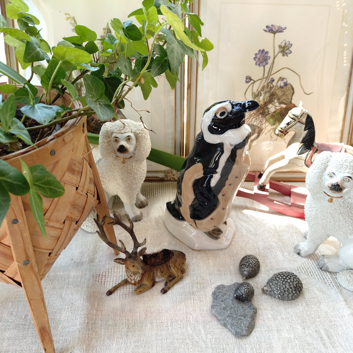 1910年頃Meissenマイセンのケープペンギン🐧PaulWalther原型🐧高さ約19㎝H