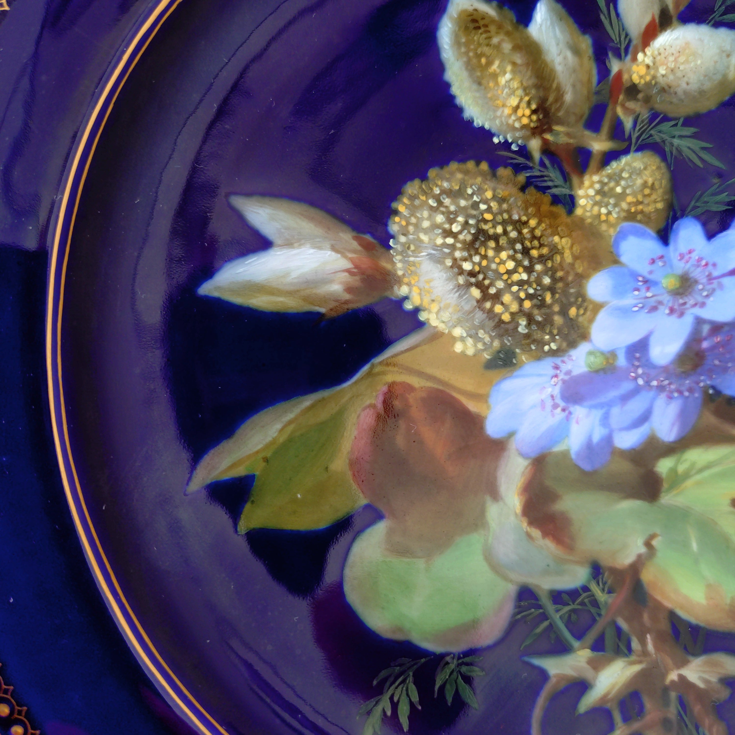 ・写実画・川魚と水草・２５ｃｍ・1821年-1924年・Meissen・ 写実画・川魚と水草・25cm・1821年-1924年・Meissen・ - メルカリ