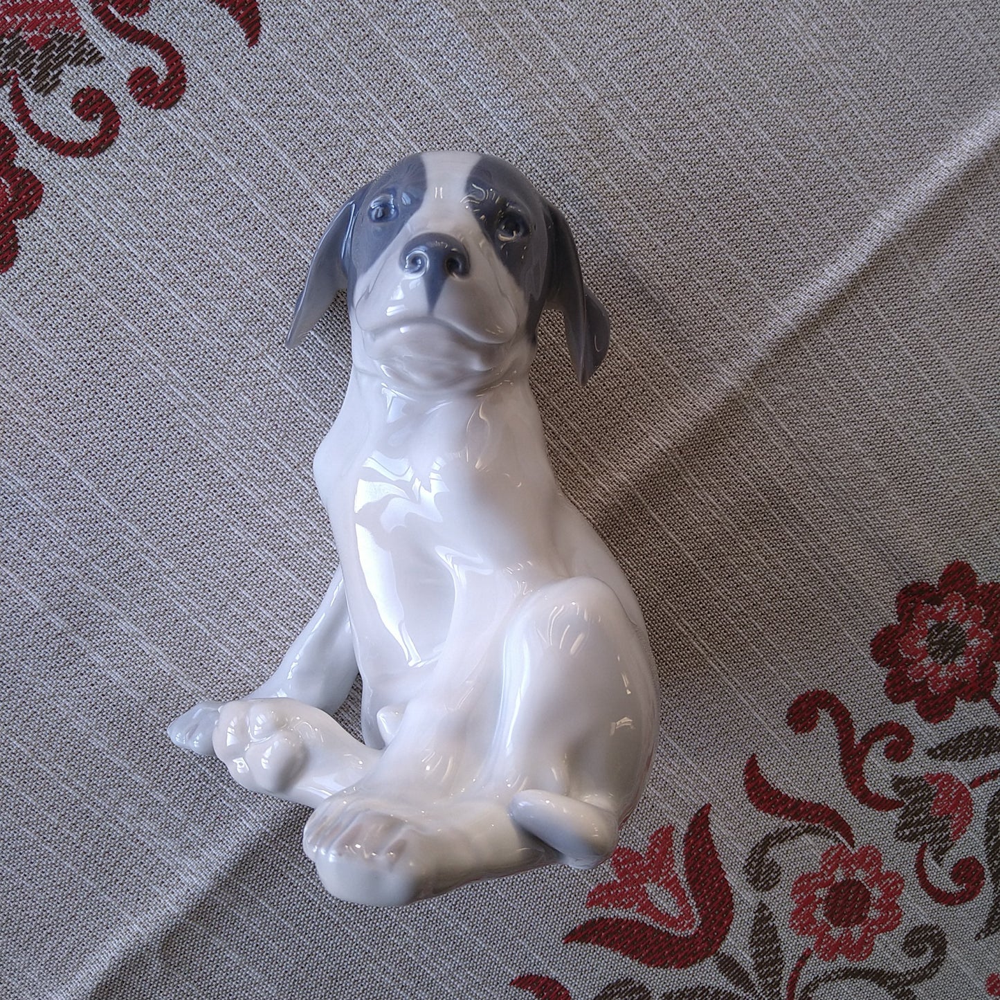 1975～1979年RoyalCopenhagenロイヤルコペンハーゲンの耳の垂れたワンコ🐶はポインターの子犬🐶高さ約20㎝H