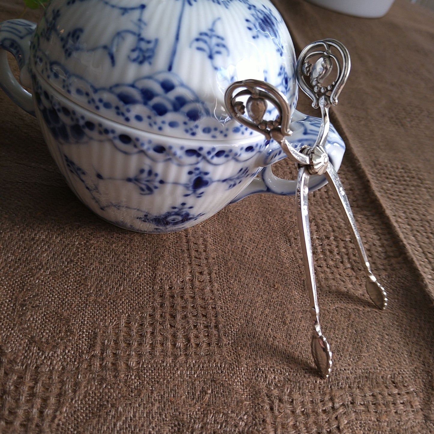 Georg Jensen Blossom 木蘭花糖夾/Blossom/Magnolie Sugartongs