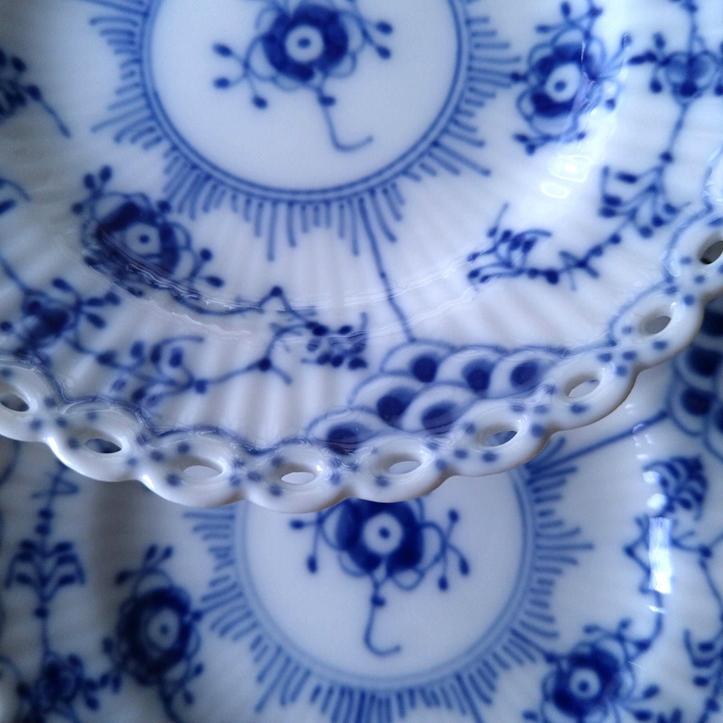 RoyalCopenhagenFullLaceフルレース直径約11㎝型番号1145の小皿/Full lace mini dish 11cm diam