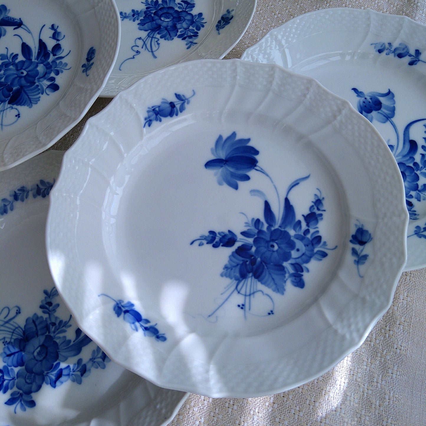 RoyalCopenhagenブルーフラワーカーブ22㎝プレート/AppetizerPlate約22cmD
