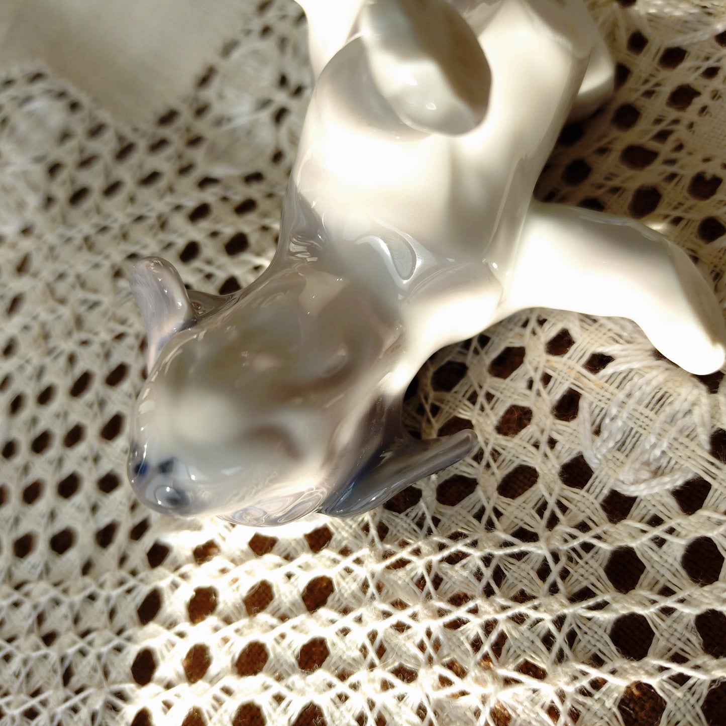 Royal Copenhagen Sunset Puppy Figurine is approximately 6cm H