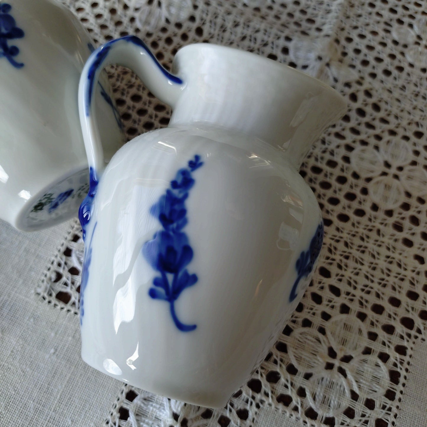 1960～1970年代のRoyal copenhagen ブルーフラワーカーブのクリーマー高さ10.5㎝/Blue Flower Curve Cremer10.5cmH