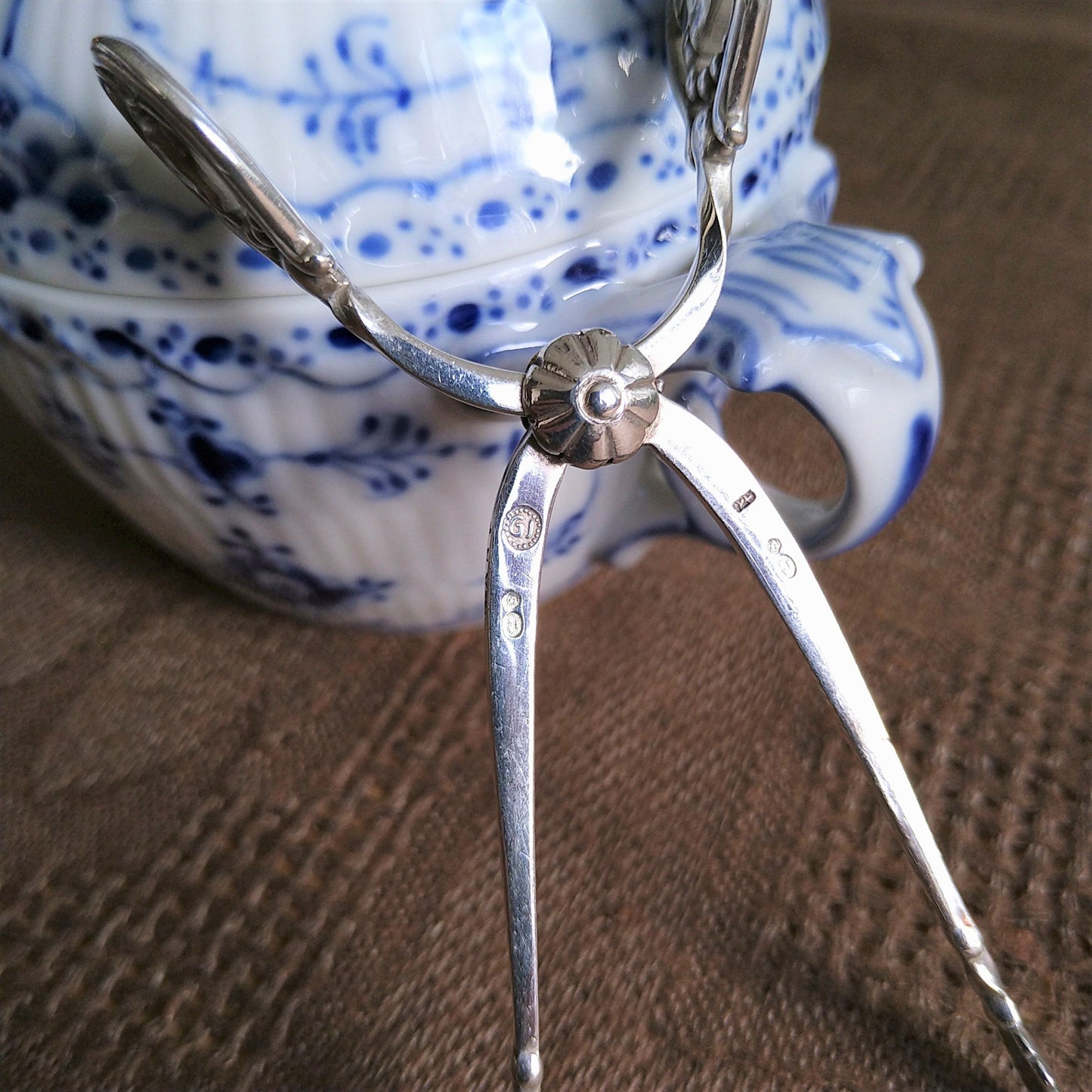 Georg Jensen Blossom 木蘭花糖夾/Blossom/Magnolie Sugartongs