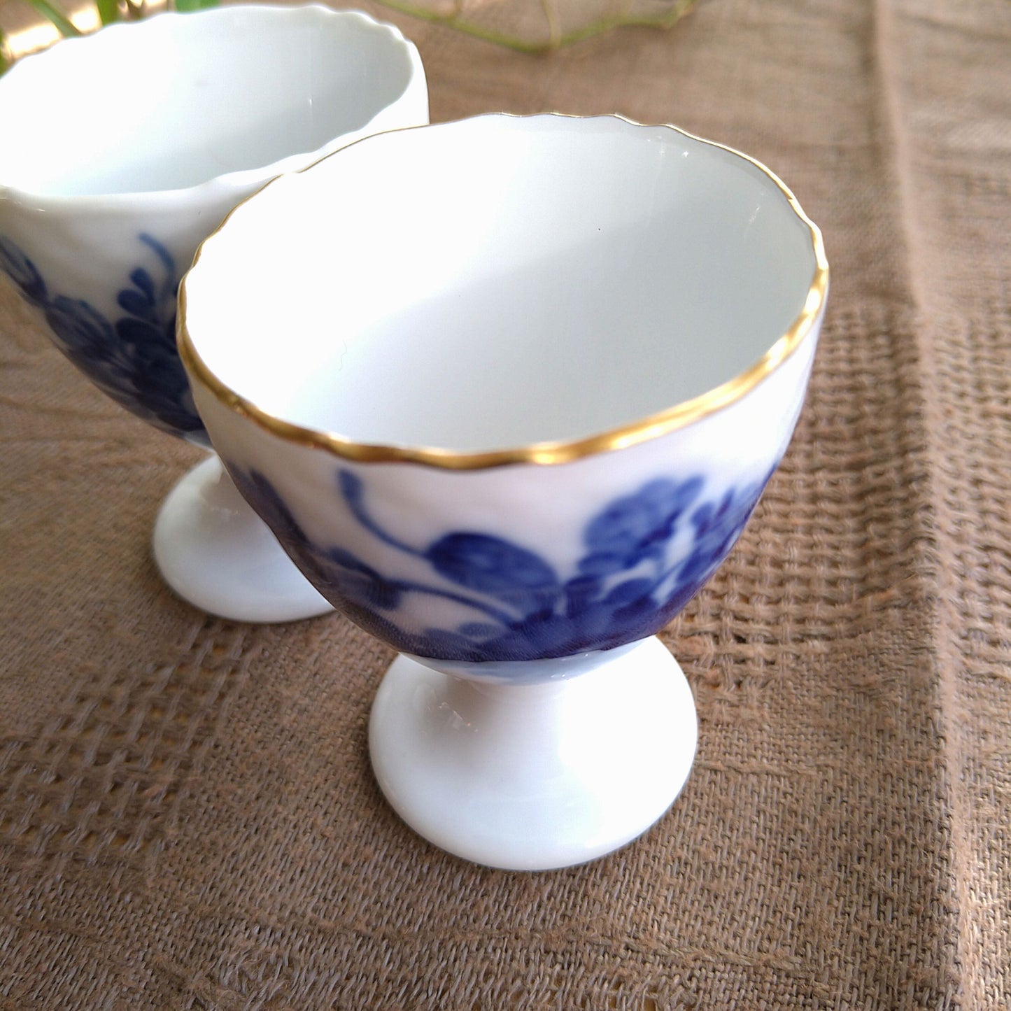 RoyalCopenhagenブルーフラワーカーブのエッグスタンド/BlueFlowerCurveEggstand