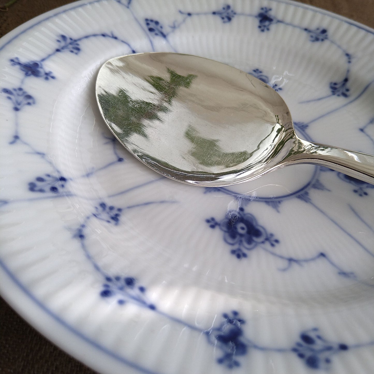 GeorgJensenオーナメンタルNo38のケーキサーパー20㎝L/Ornamental No38 Cake Server