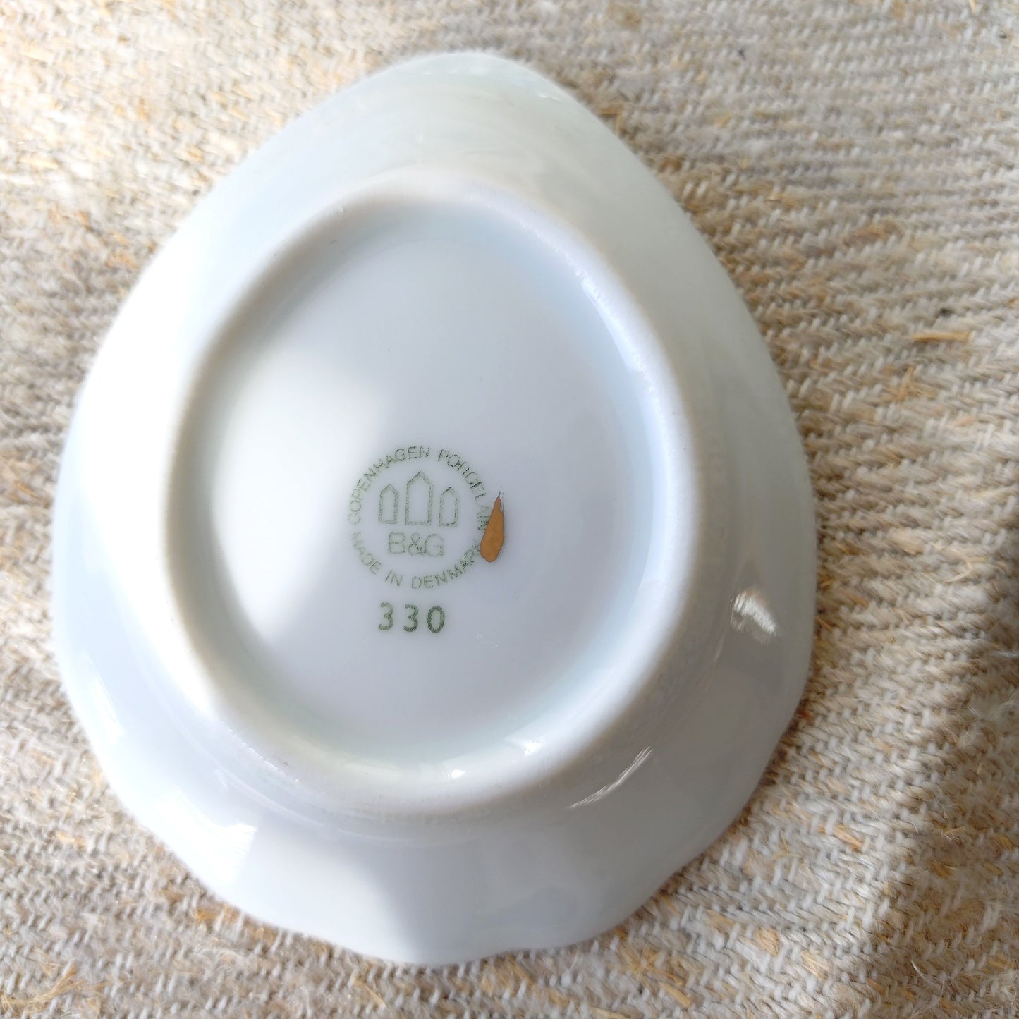 1970～1983年ビングオーグレンダールのシーガルの貝型小皿/Bing & Grøndahl Seagull small plate