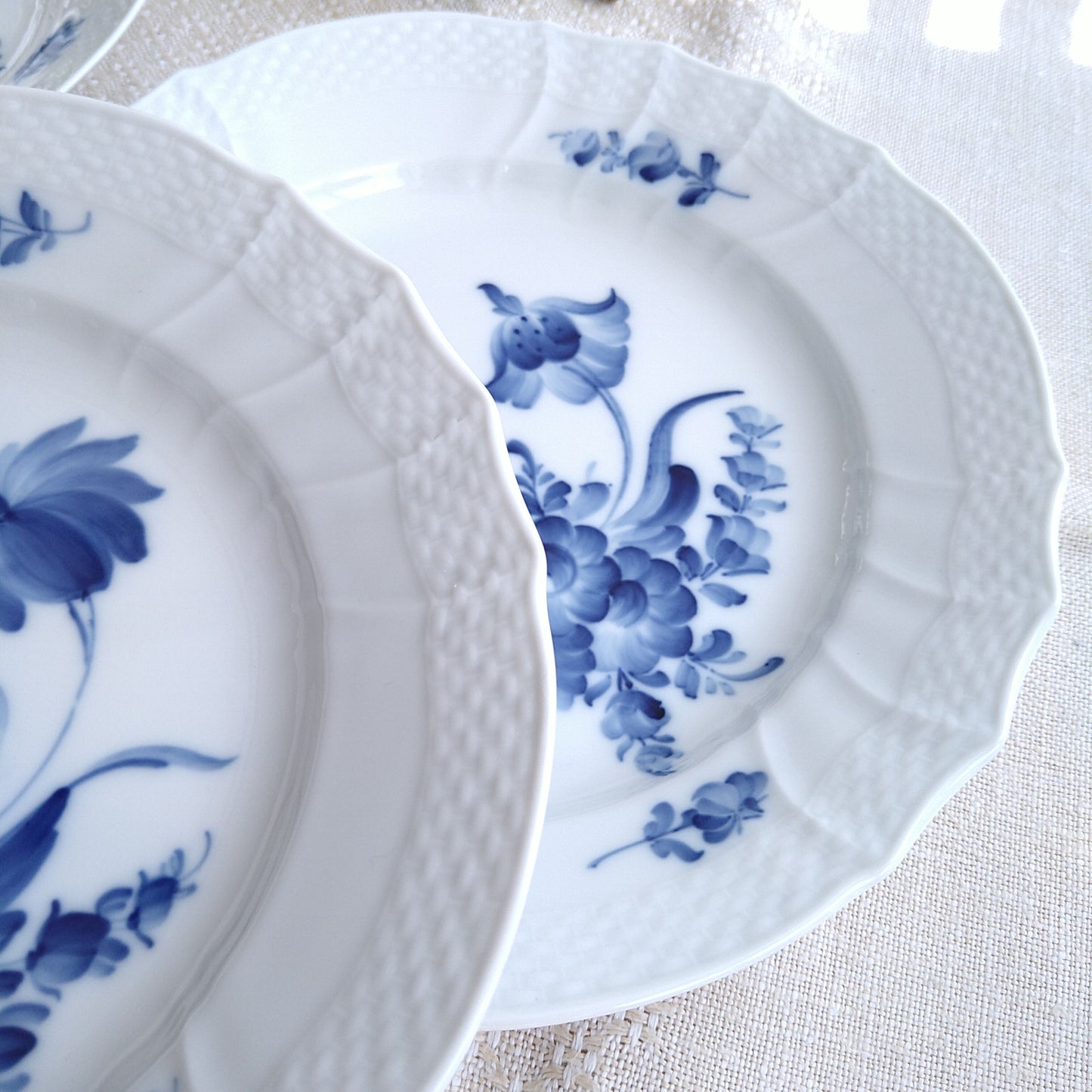 RoyalCopenhagenブルーフラワーカーブ22㎝プレート/AppetizerPlate約22cmD
