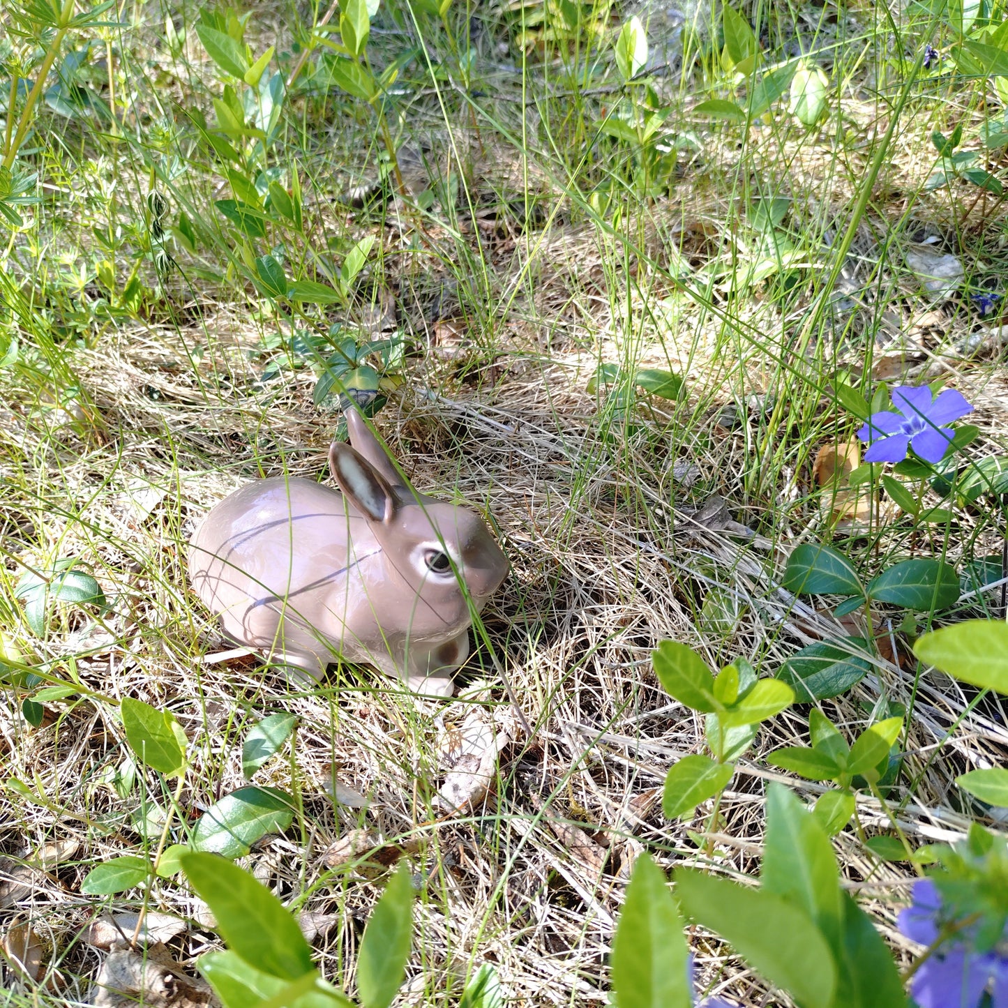 Bing＆Grondahlビングオーグレンダールの茶色うさぎ🐰は体長約12.8㎝L