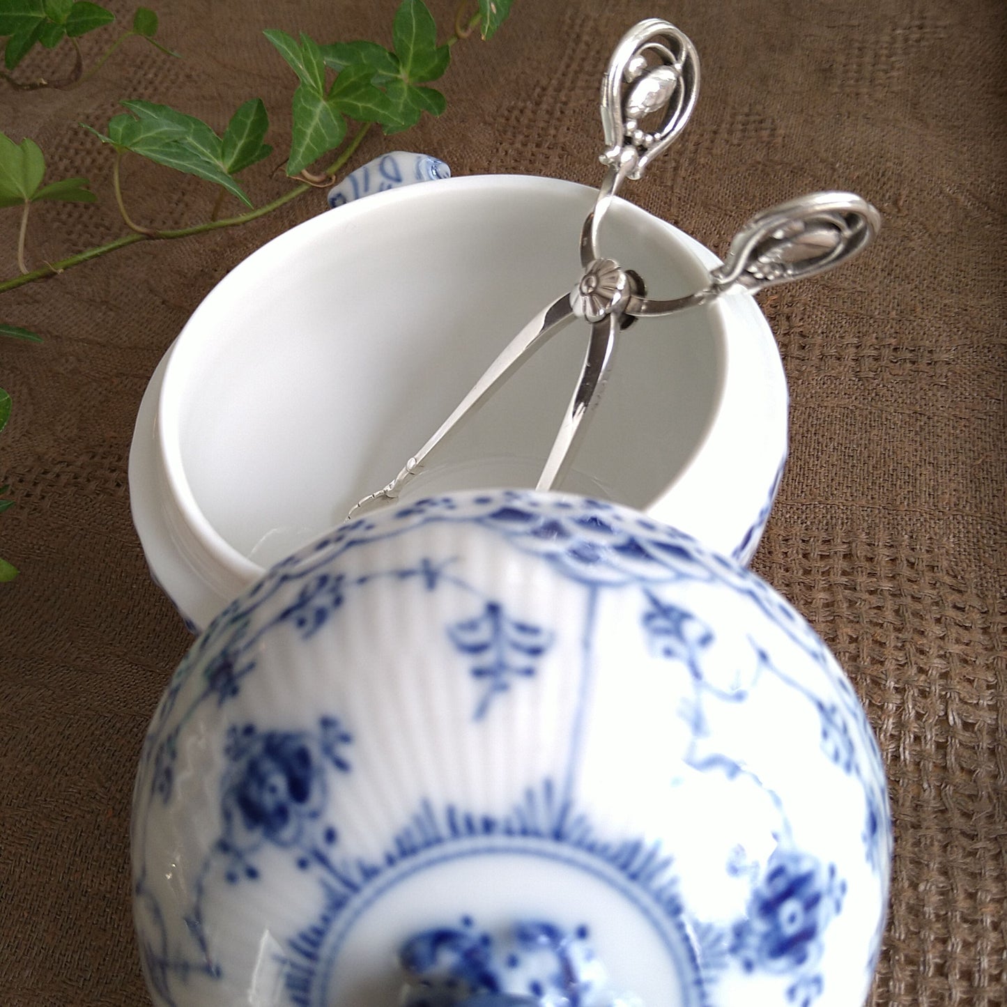 Georg Jensen Blossom 木蘭花糖夾/Blossom/Magnolie Sugartongs