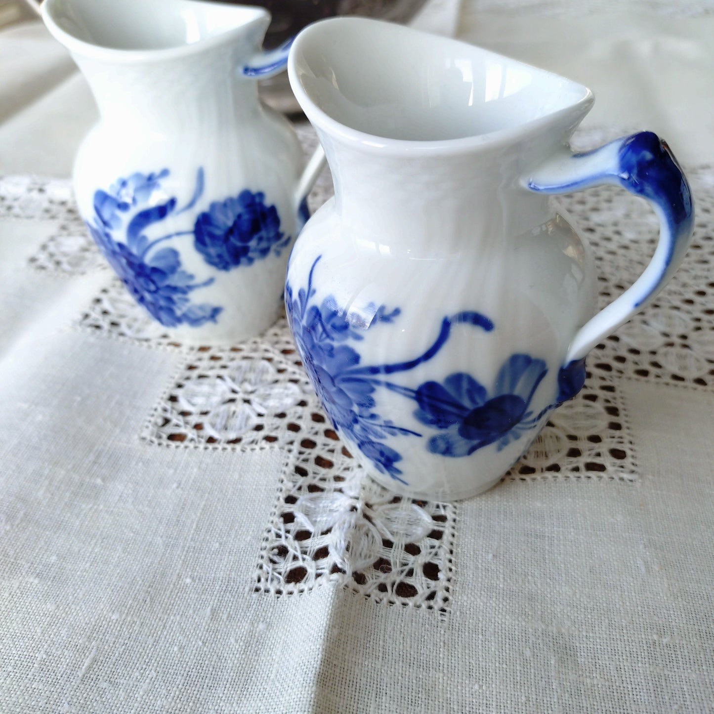 1960～1970年代のRoyal copenhagen ブルーフラワーカーブのクリーマー高さ10.5㎝/Blue Flower Curve Cremer10.5cmH