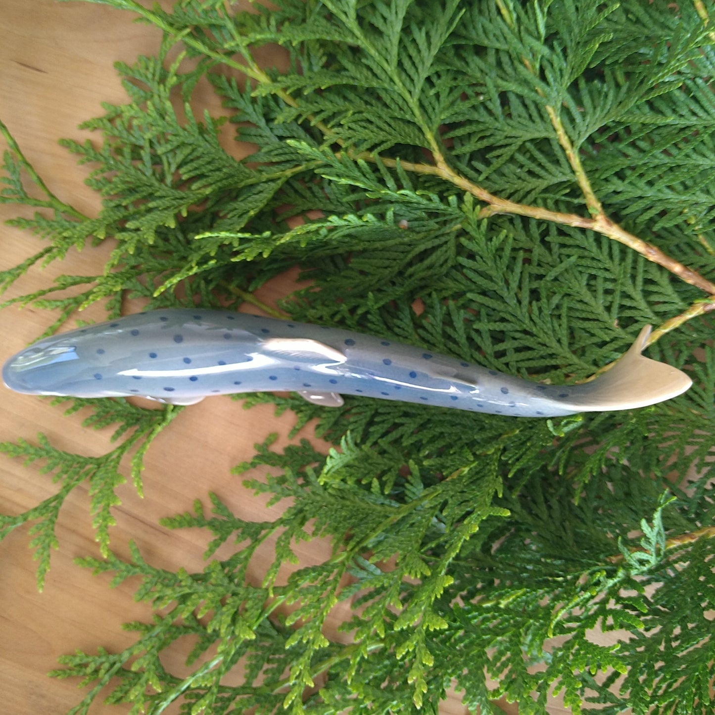 Royal Copenhagen Rainbow Trout Figurine, approx. 20.5cm L, approx. 7cm H