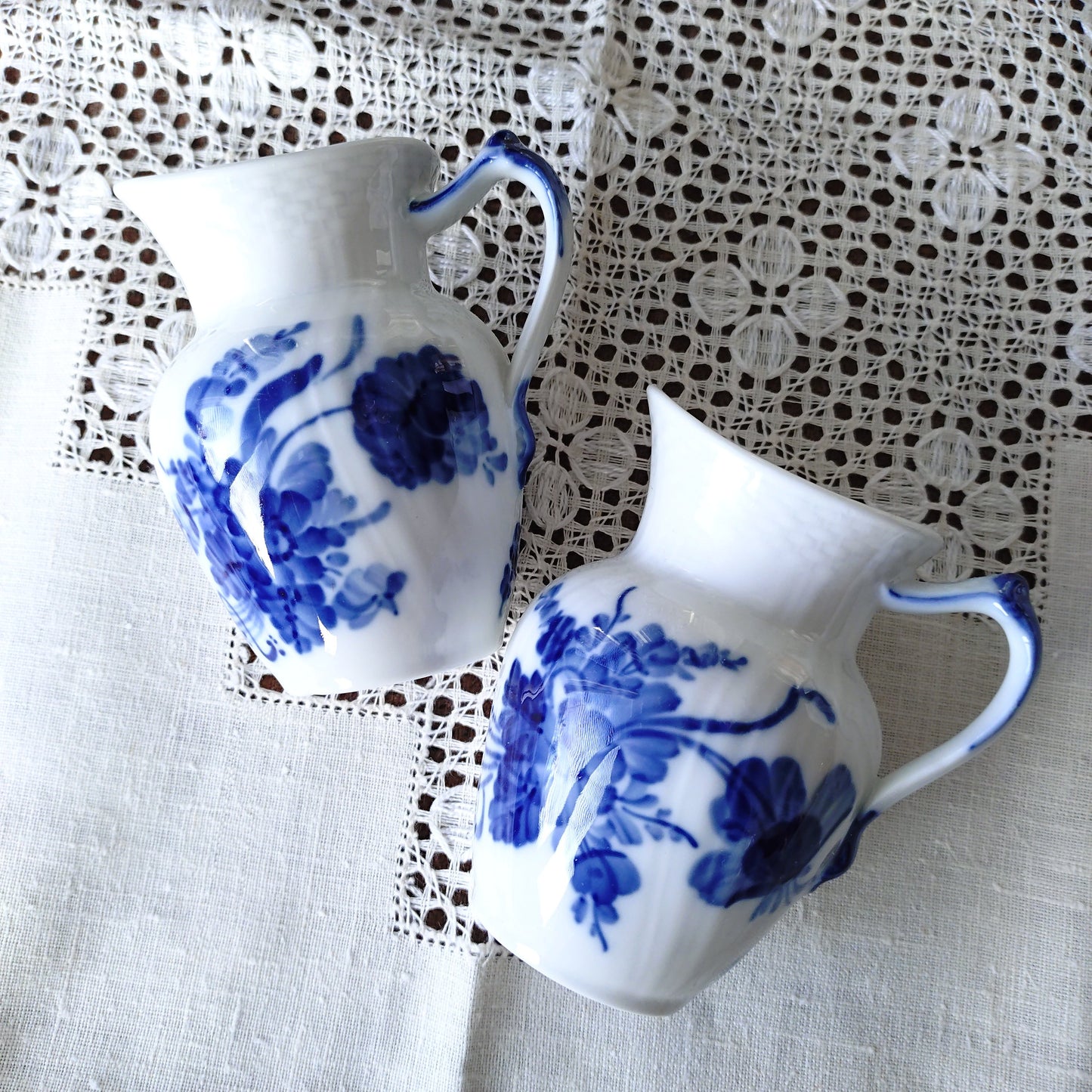 1960～1970年代のRoyal copenhagen ブルーフラワーカーブのクリーマー高さ10.5㎝/Blue Flower Curve Cremer10.5cmH