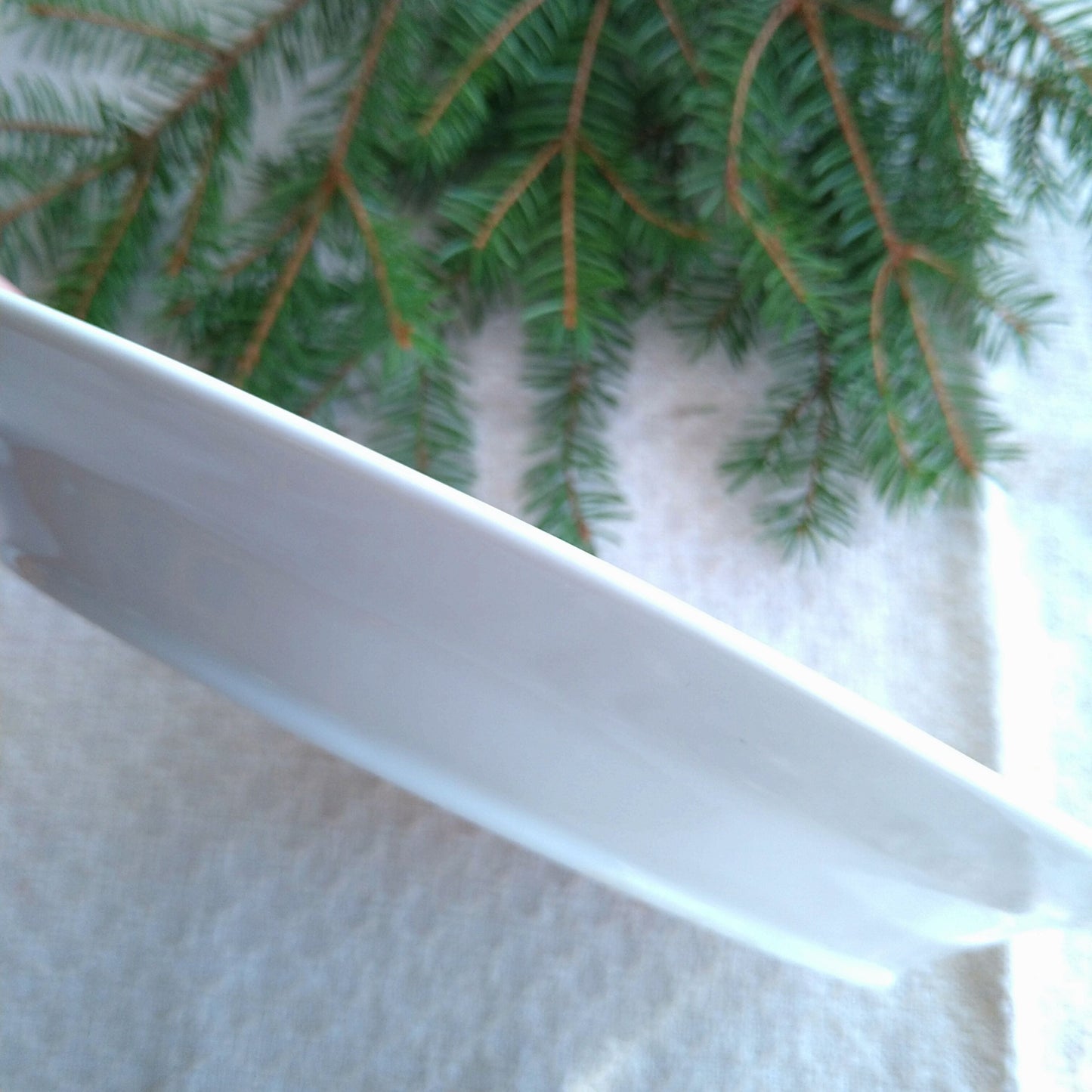 1957年RoyalCopenhagenブルーフルーテッドプレインの小さめ楕円皿25㎝×19.5㎝/BlueFlutedPlainOvalPlate