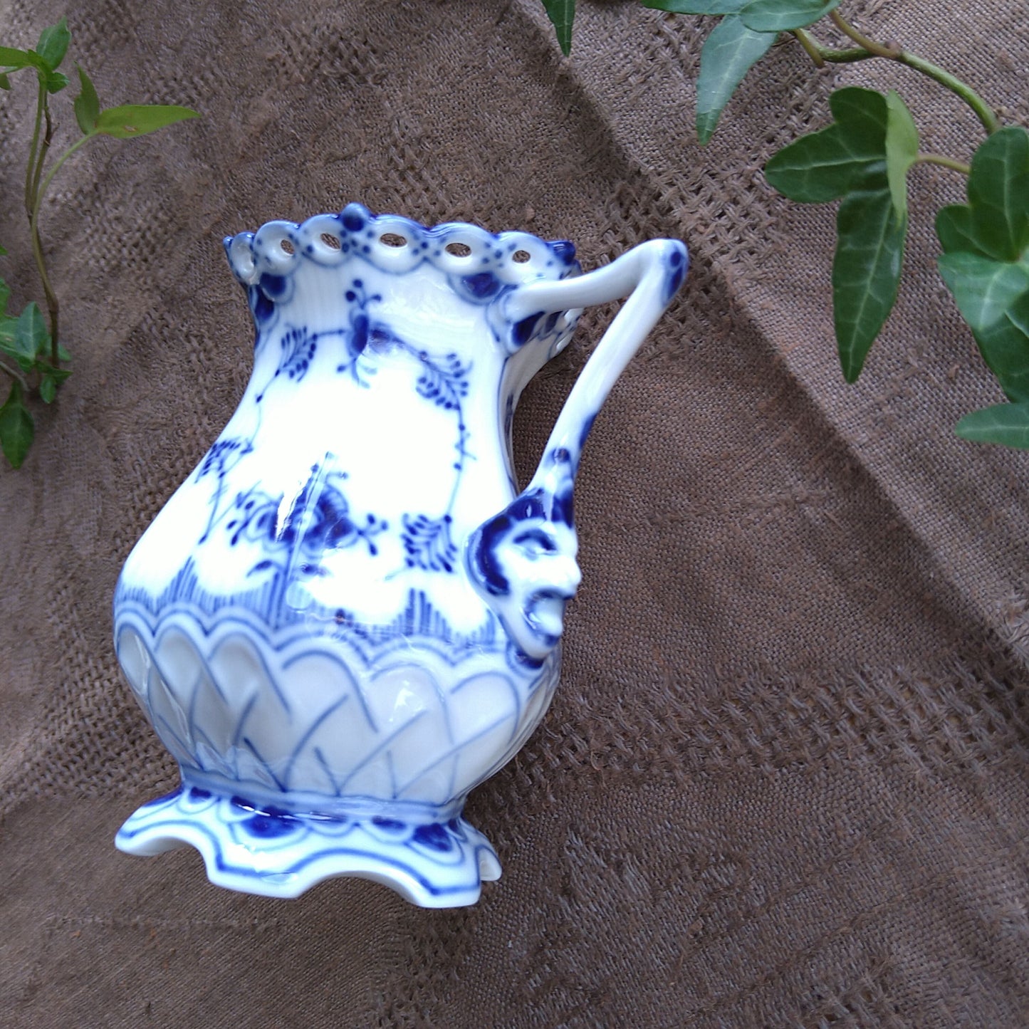 1962年のフルレースクリーマー容量約150ml高さ10.5㎝H/Creamer 10.5cmH