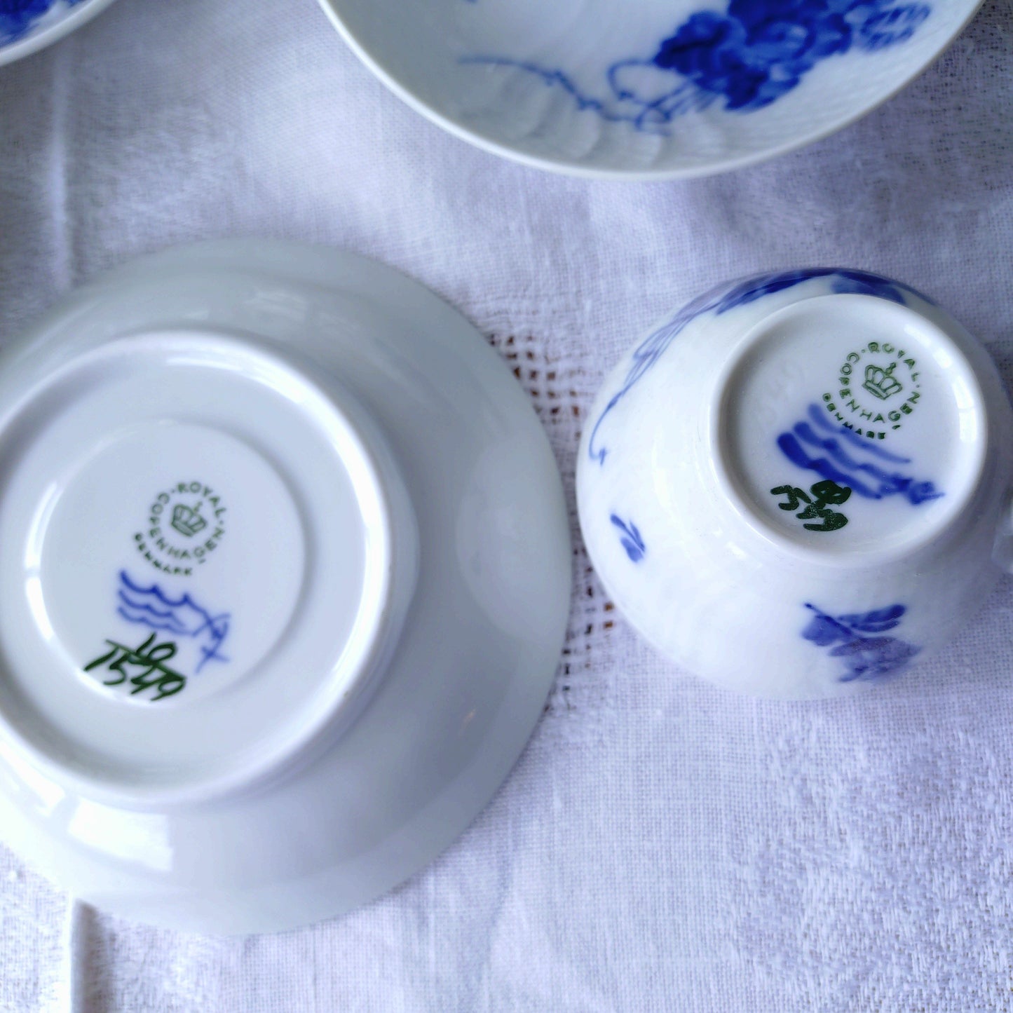 RoyalCopenhagenブルーフラワーカーブのカップソーサー容量約170ml/BlueFlowerCurveCupSaucer