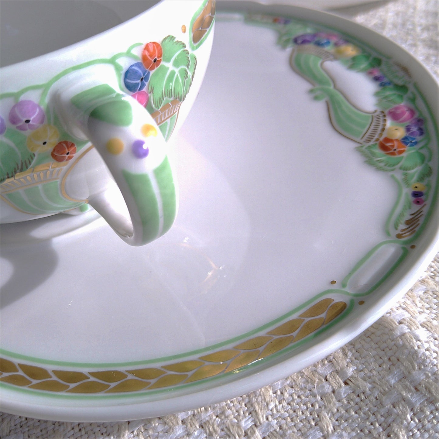 KPMベルリンのケレスカップソーサー/KPMBerlin Ceres cup and saucer