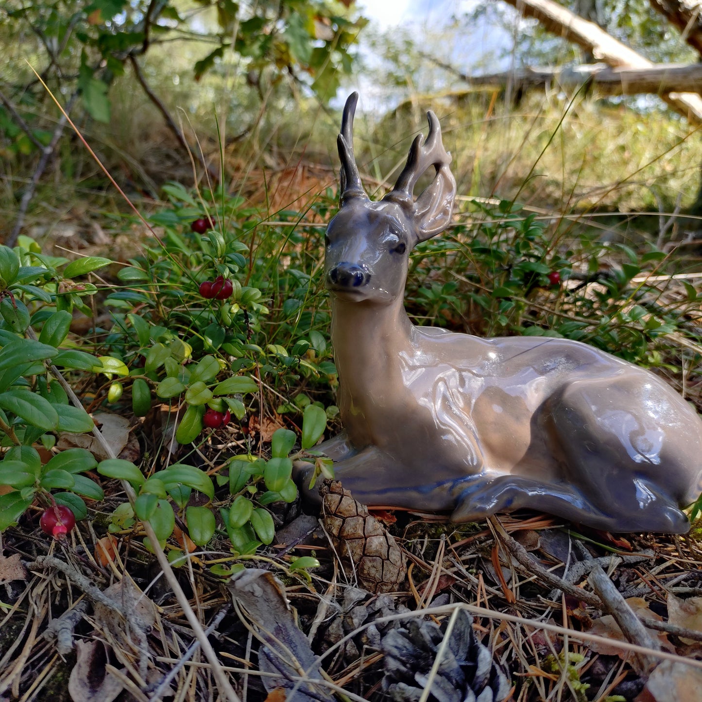 1969-1974 Royal Copenhagen deer 🦌 Approx. 15cm H, 16cm L from foot to rump
