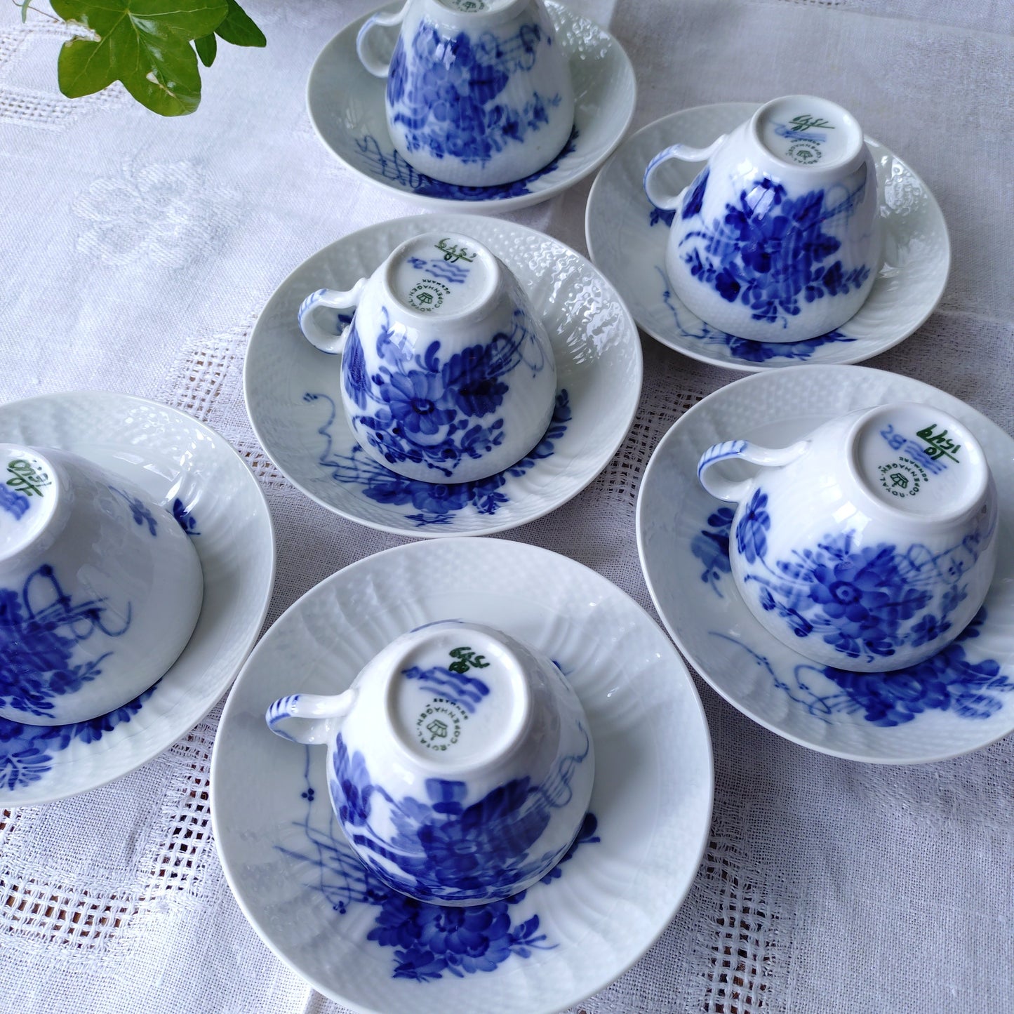 RoyalCopenhagenブルーフラワーカーブのカップソーサー容量約170ml/BlueFlowerCurveCupSaucer