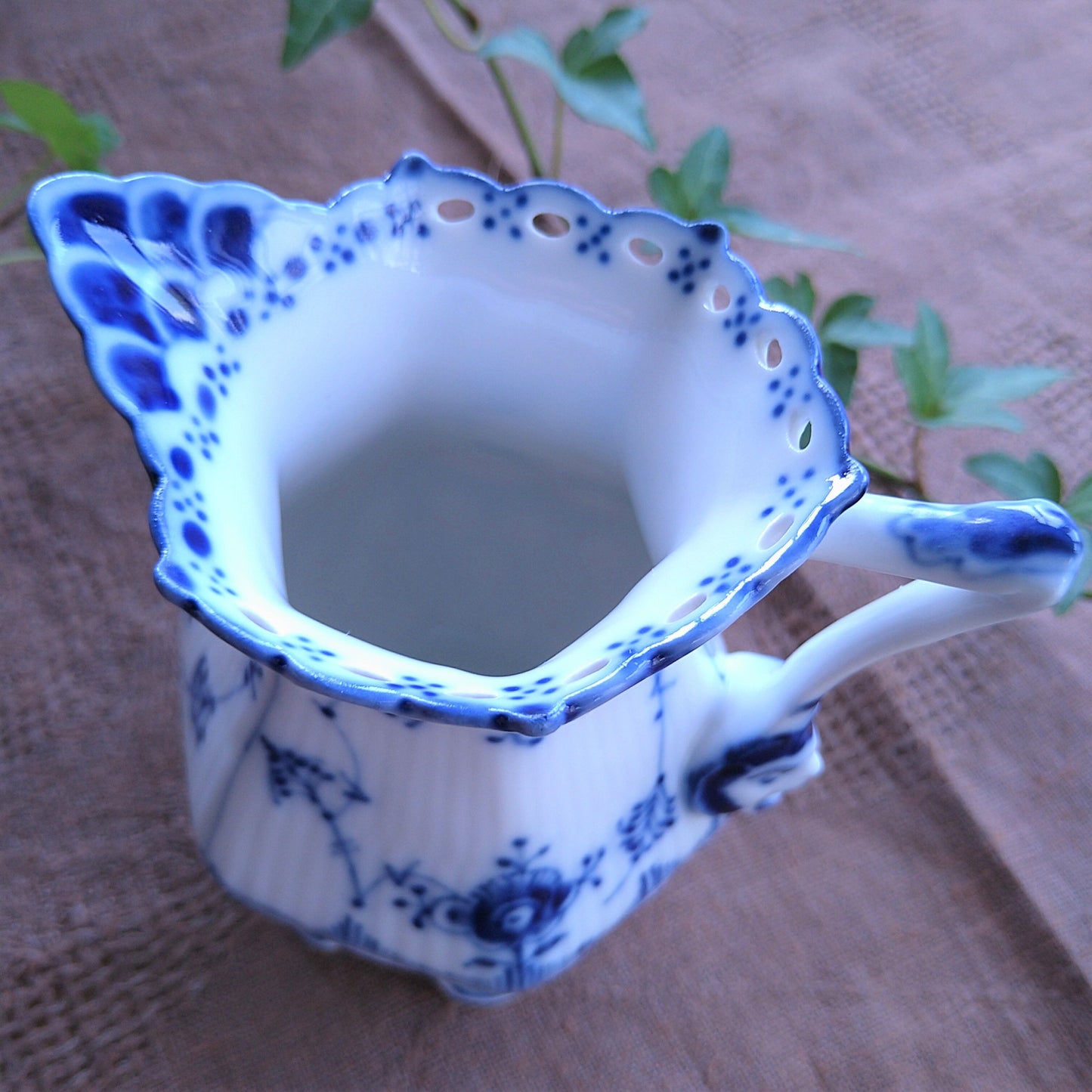 1962年のフルレースクリーマー容量約150ml高さ10.5㎝H/Creamer 10.5cmH