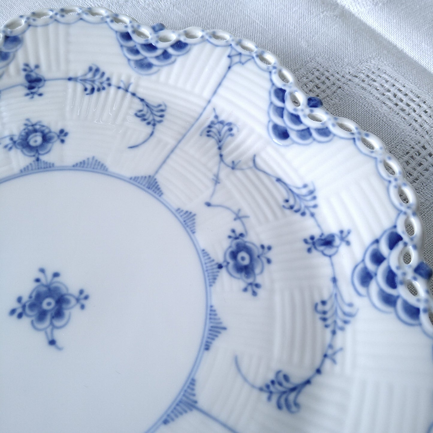 1964年RoyalCopenhagenFullLaceフルレース直径約25㎝Dのお皿/Plate25cm