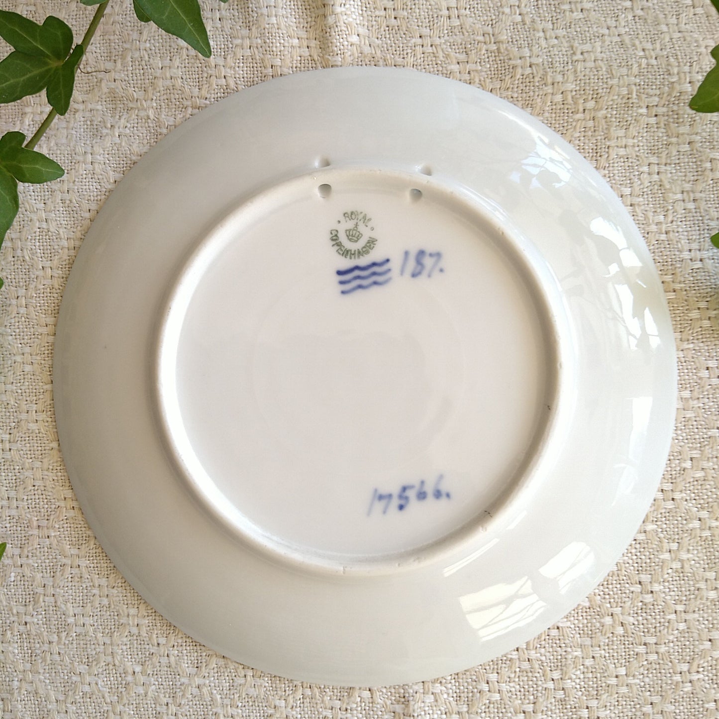 RoyalCopenhagen 1921年款年度紀念盤 (大正10年)