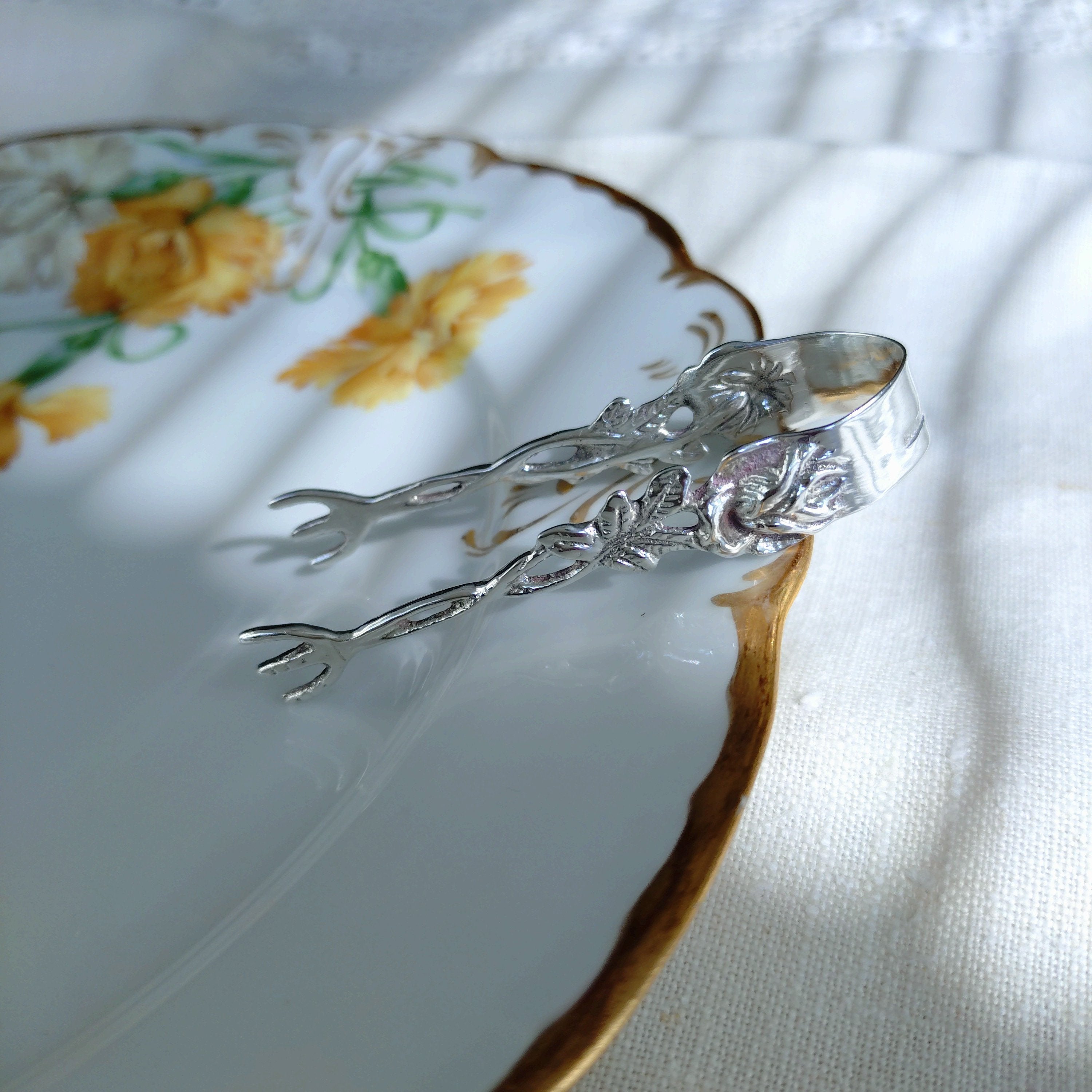 アンティークシルバー　トングAlphonse.D Christoph.W＋SV 銀製品 Silverアンティーク・ヴィンテージ – Page 2 – Antique Tanaka