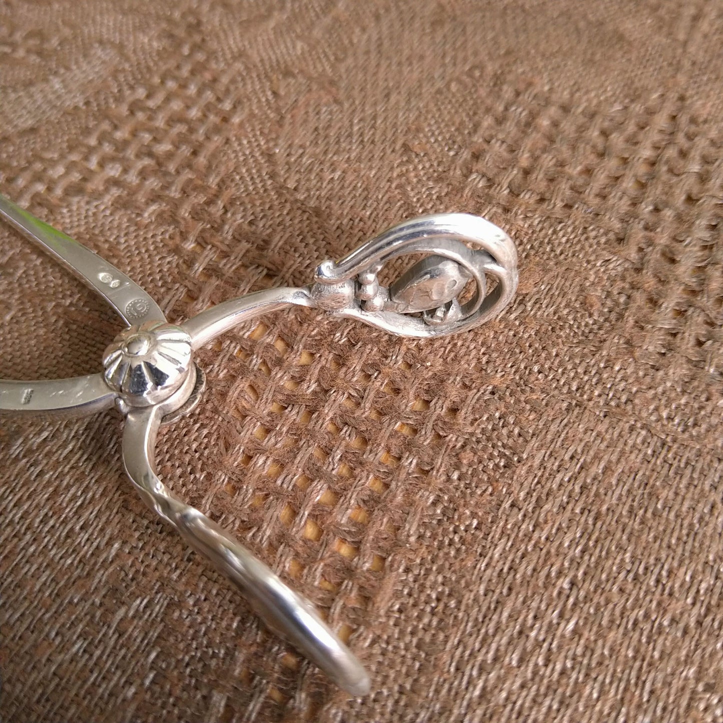 Georg Jensen Blossom 木蘭花糖夾/Blossom/Magnolie Sugartongs