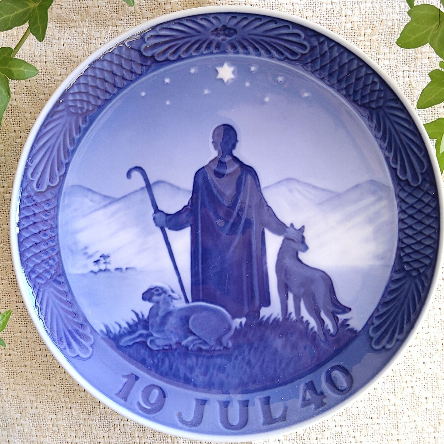 Royal Copenhagen 1940年（昭和15年）款年度紀念盤