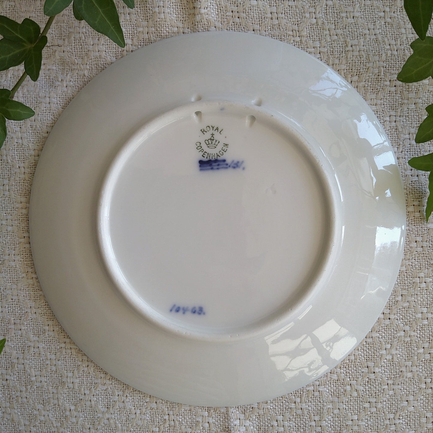 Royal Copenhagen 1916年年度盤（大正5年）