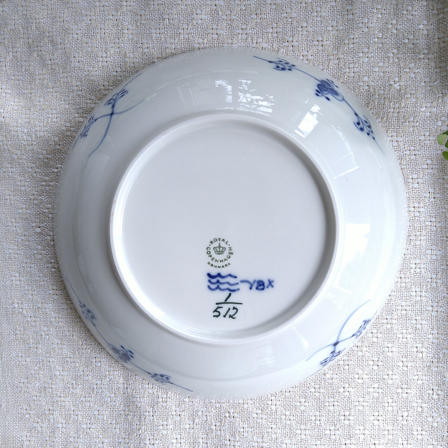 1975～1979年丸のサラダ皿21㎝/Half lace, Salad bowl
