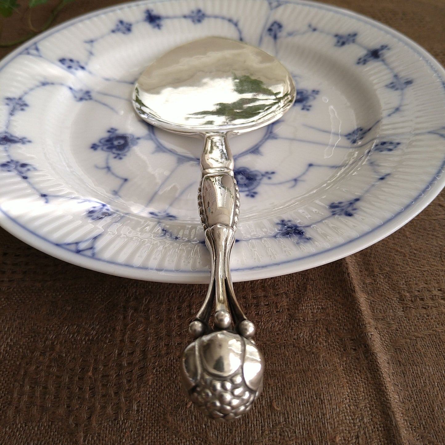 GeorgJensenオーナメンタルNo38のケーキサーパー20㎝L/Ornamental No38 Cake Server