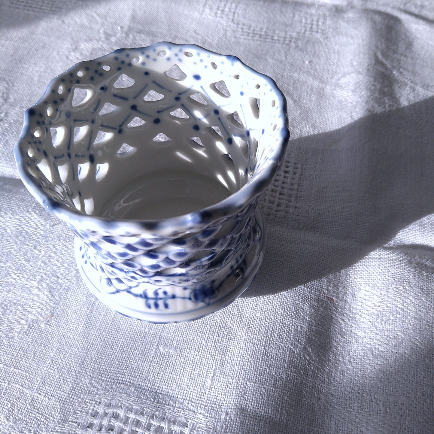 1969～1974年のフルレースのシガレットスタンド(小)1015高さ約7㎝H口径約8㎝Φ/FullLaceCigaretteStand