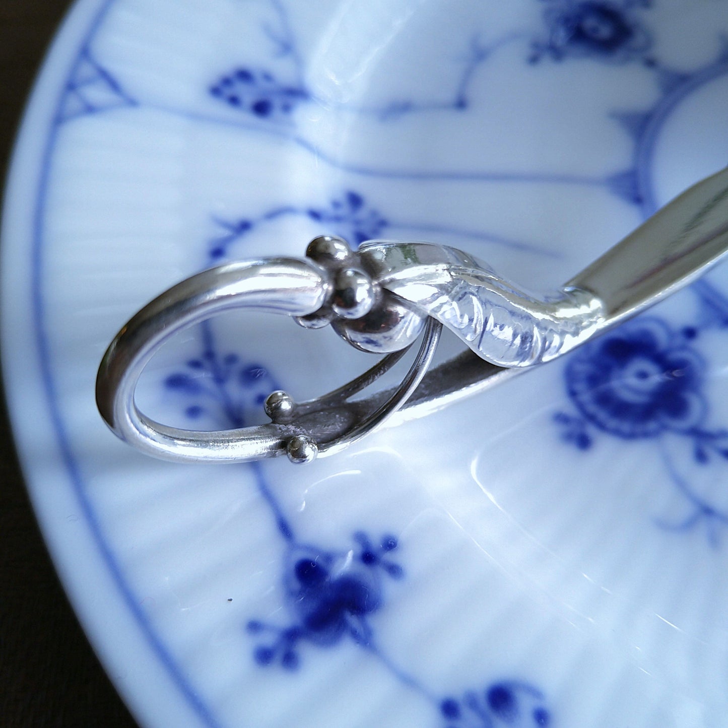 GeorgJensenオーナメンタルピース番号141のサーパー/OrnamentalNo.141  Cake server