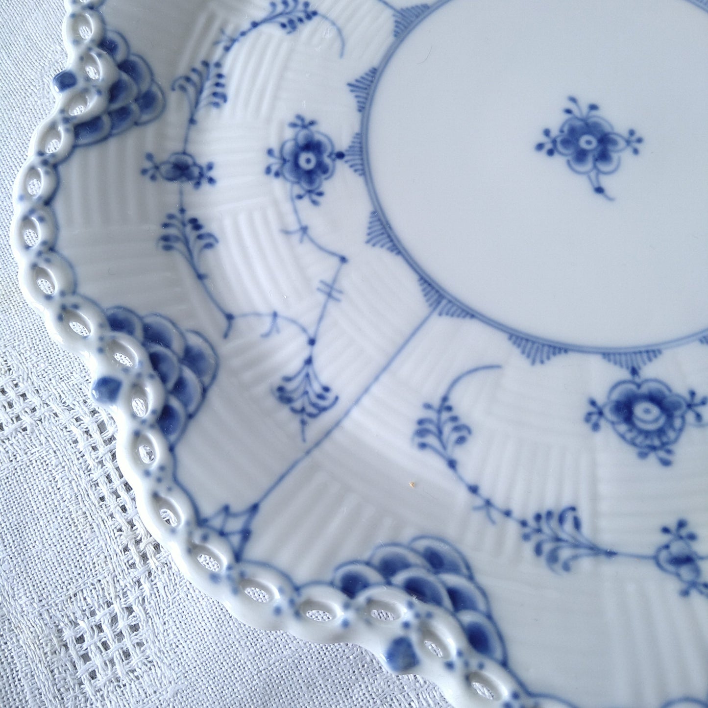 1964年RoyalCopenhagenFullLaceフルレース直径約25㎝Dのお皿/Plate25cm