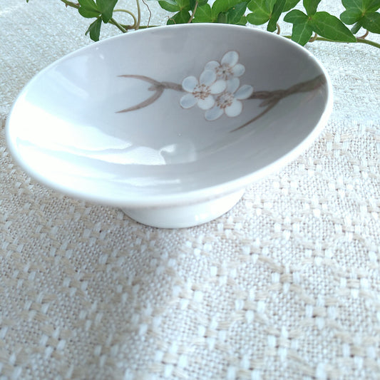 1948～1951年のBing＆Grondahlビングオーグレンダールの小さな高台のお皿/Minidish with stand