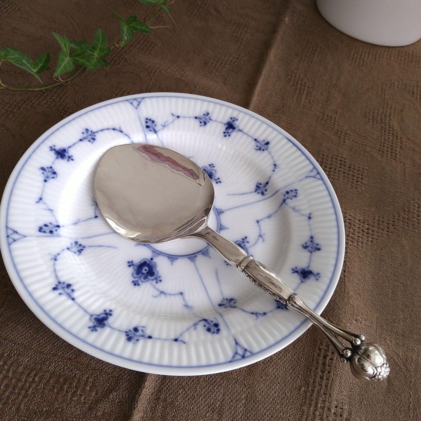 GeorgJensenオーナメンタルNo38のケーキサーパー20㎝L/Ornamental No38 Cake Server