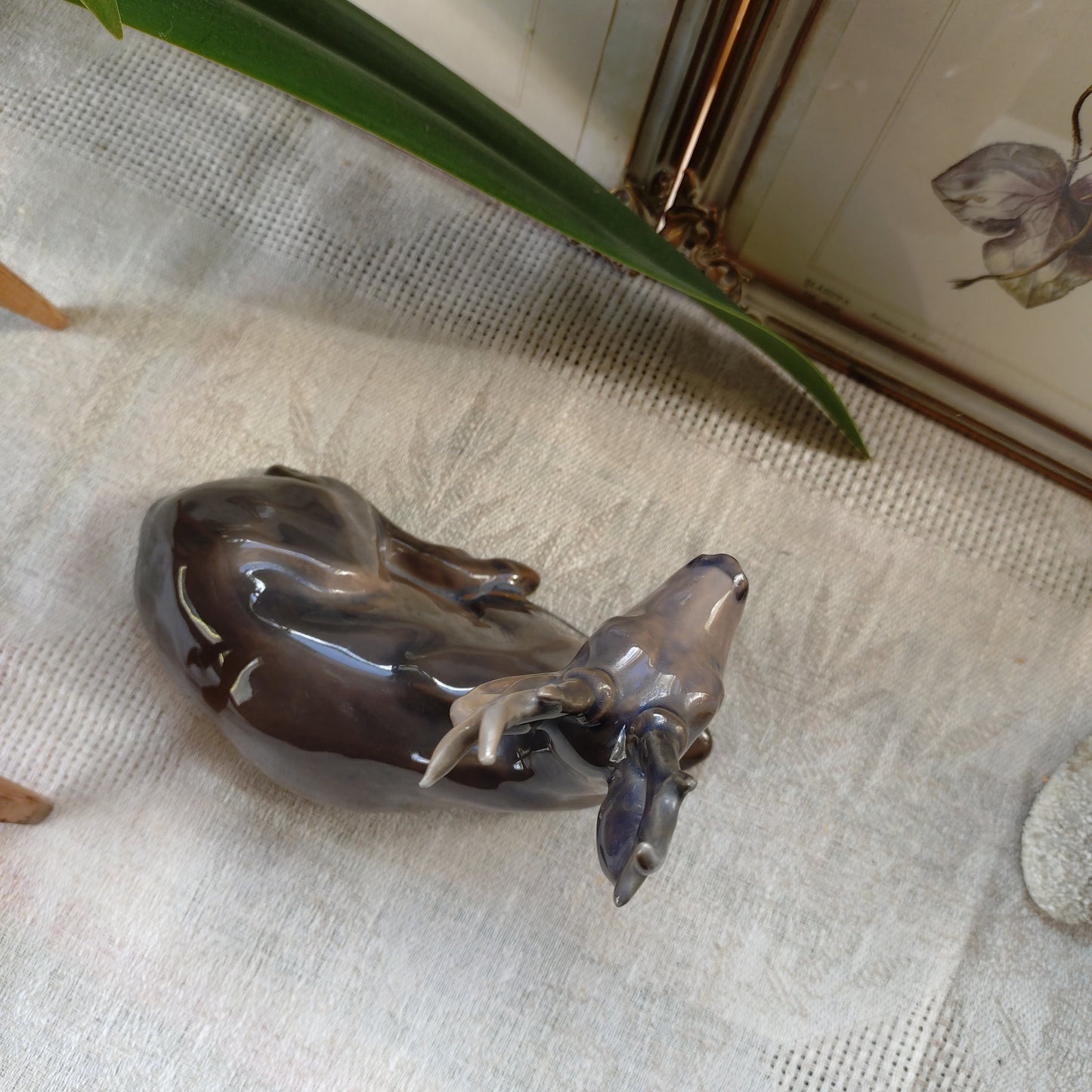 1969-1974 Royal Copenhagen deer 🦌 Approx. 15cm H, 16cm L from foot to rump