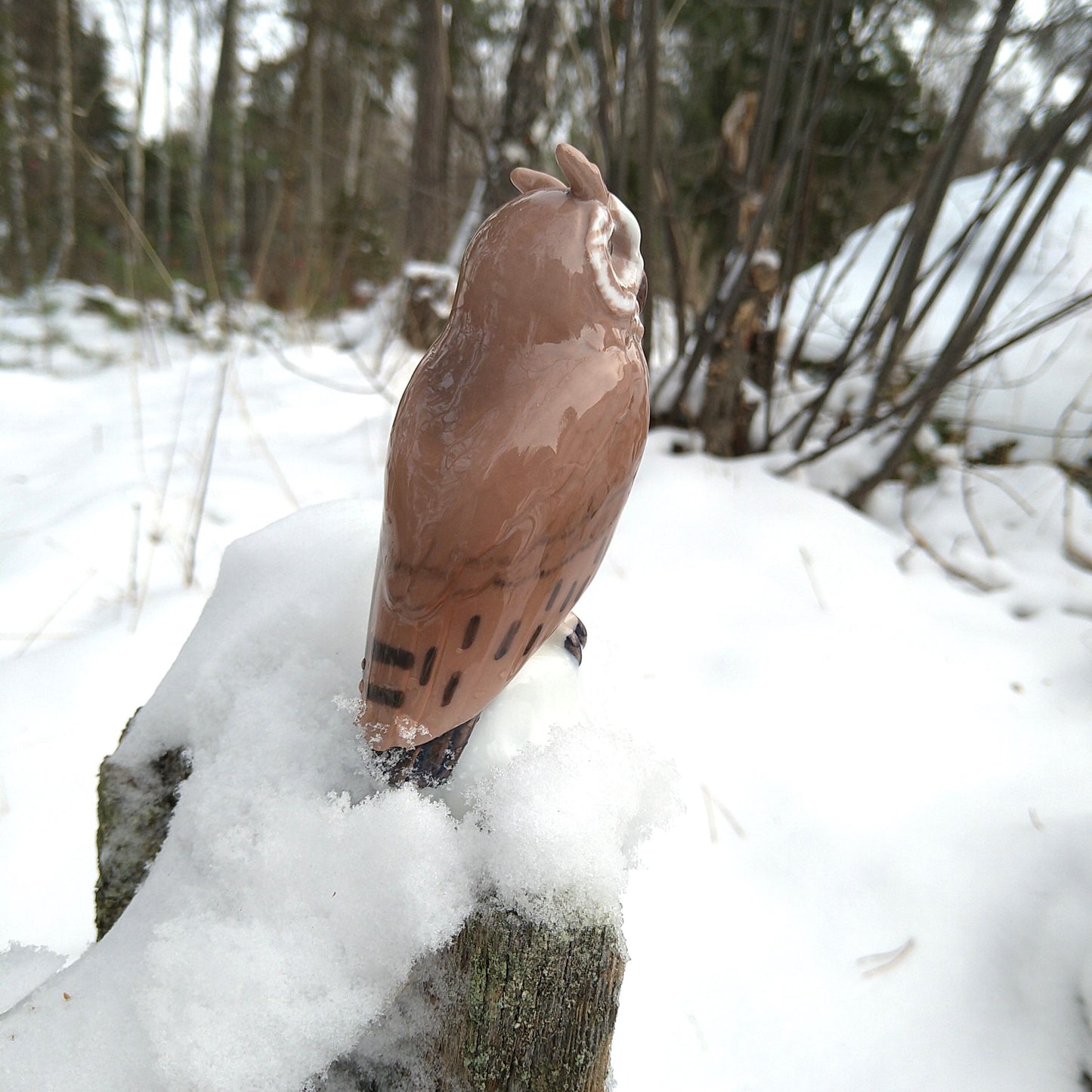 1970～1983年のBing＆Grondahlのフクロウは高さ約11㎝H/BG Figurin Owl