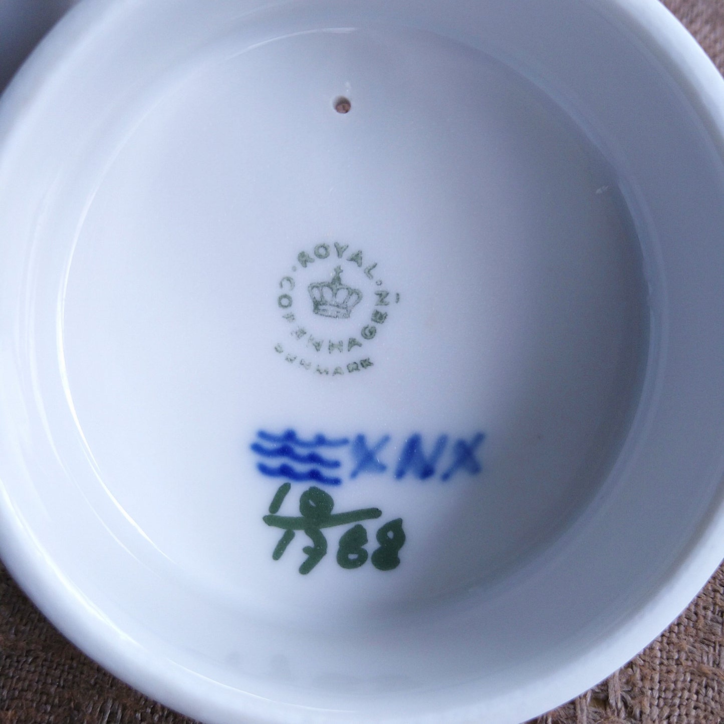 Royal copenhagenブルフラワーカーブティーポット高さ16.5㎝/Blue flower curve Tea pot 16.5cm H