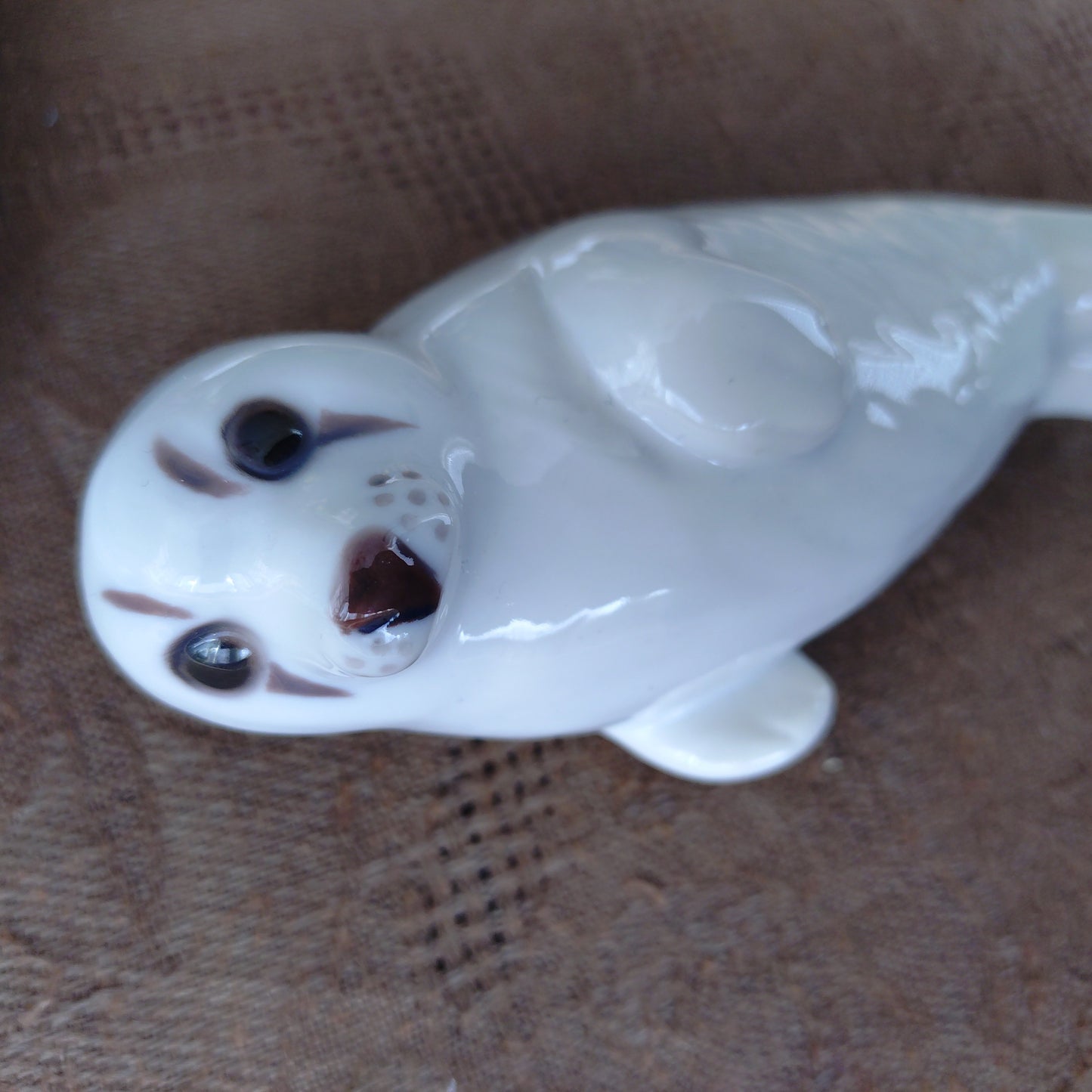 Bing＆Grondahlビングオーグレンダールのアザラシ体長約14.4㎝L型番号2472/Figurine Seal 14.4㎝L