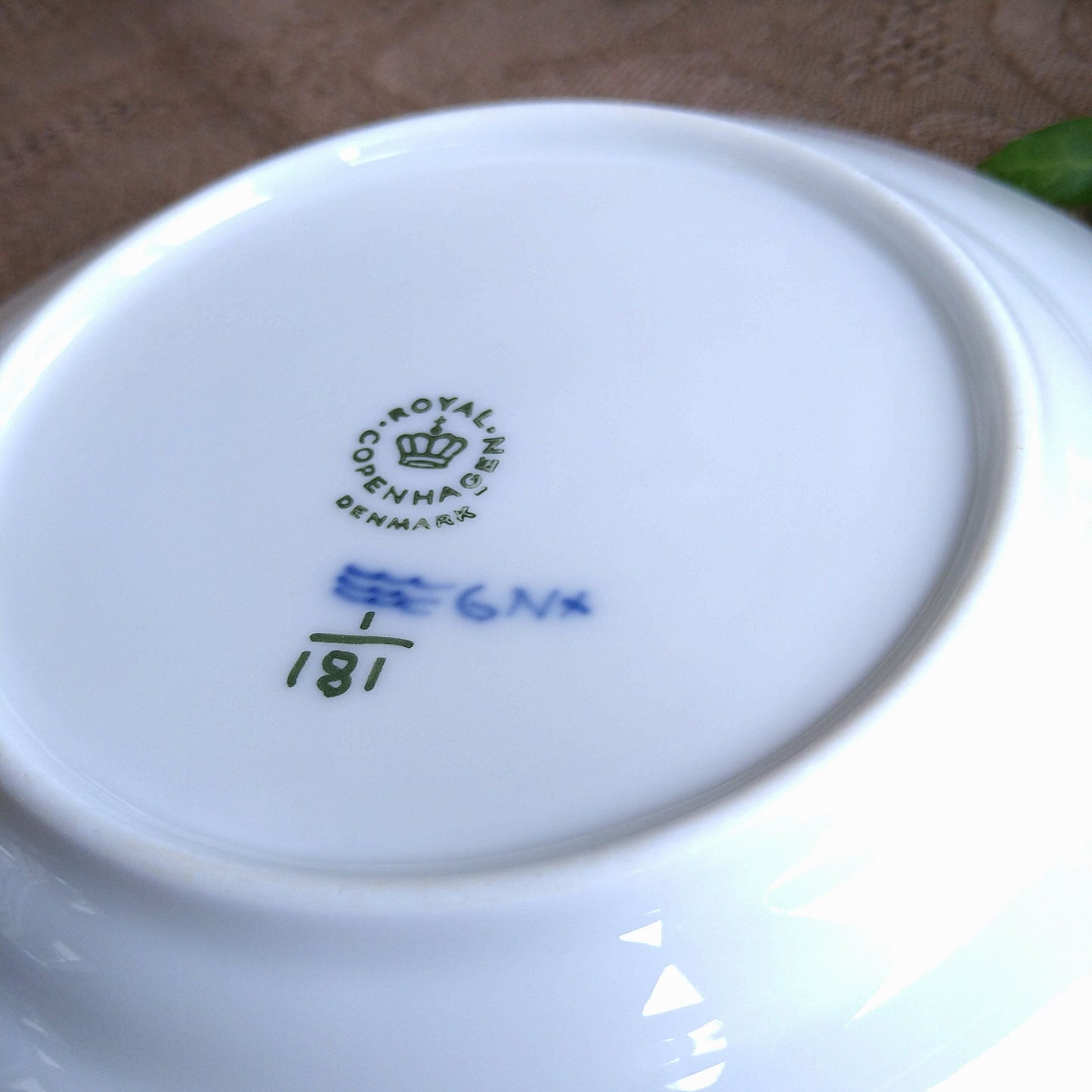1964年から1974年と1955年のRoyalCopenhagenブルーフルーテッドプレインのプレート15.5㎝/PlainPlate