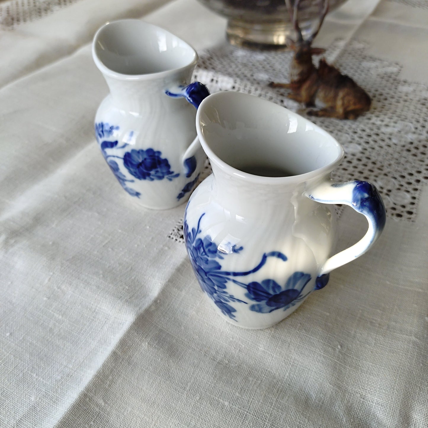 1960～1970年代のRoyal copenhagen ブルーフラワーカーブのクリーマー高さ10.5㎝/Blue Flower Curve Cremer10.5cmH