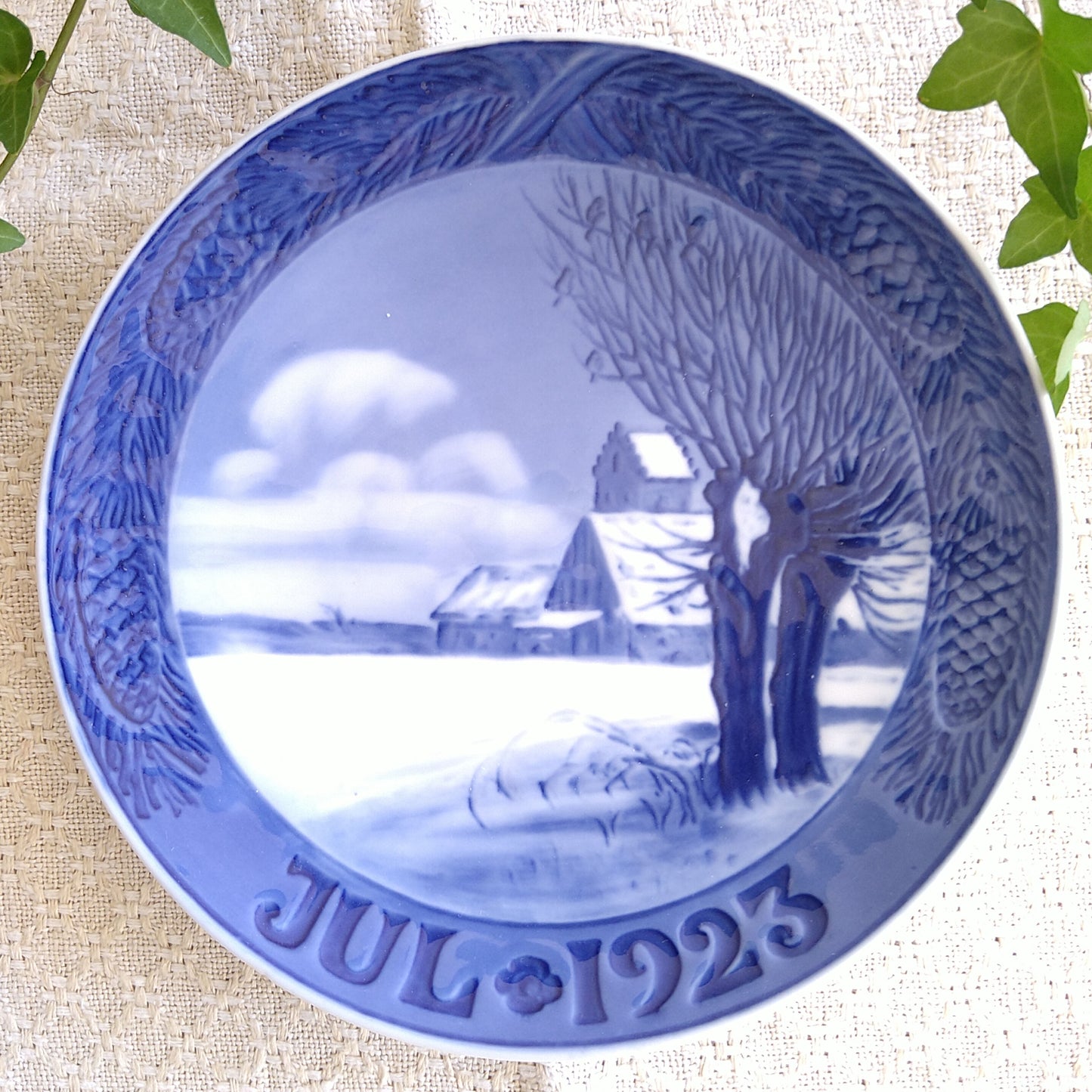 RoyalCopenhagen 1923年（大正12年）紀念盤