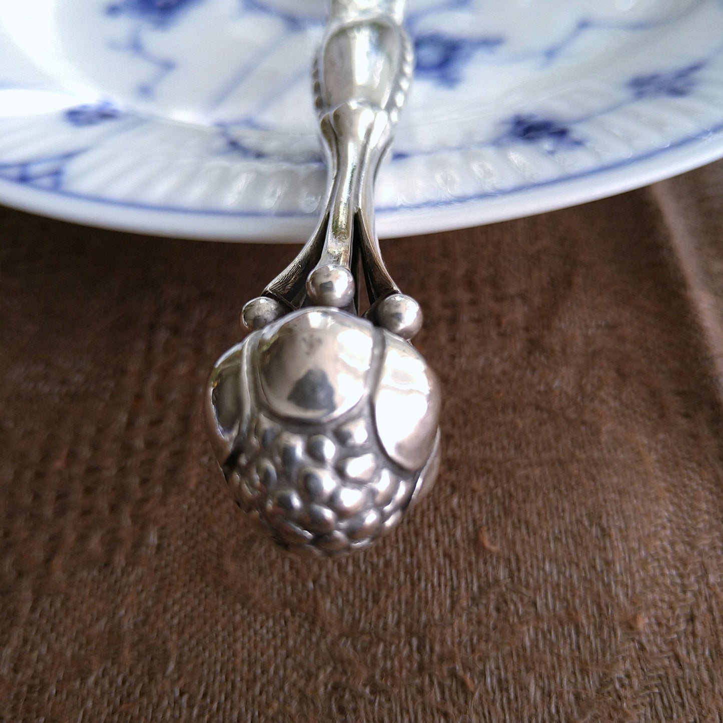 GeorgJensenオーナメンタルNo38のケーキサーパー20㎝L/Ornamental No38 Cake Server