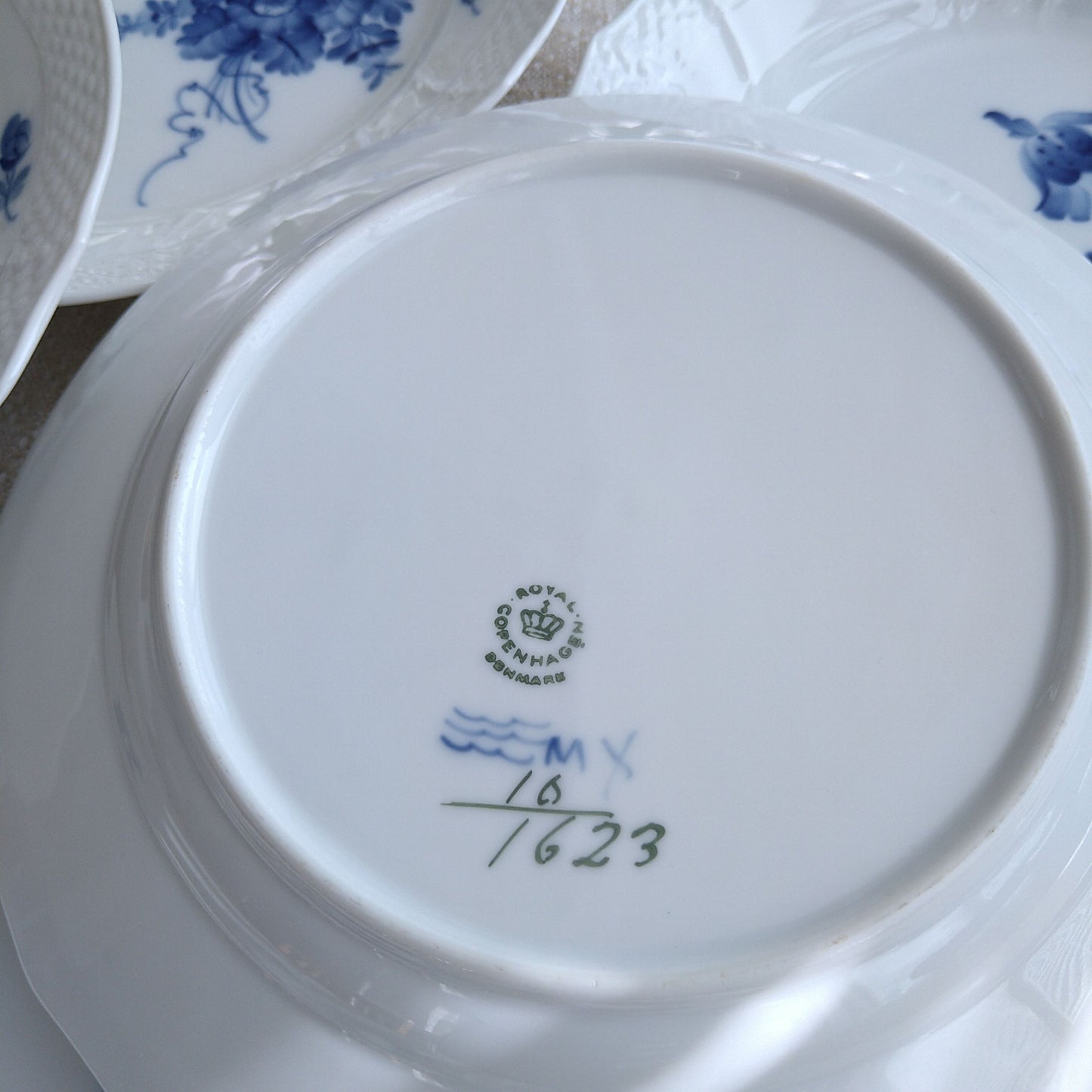 RoyalCopenhagenブルーフラワーカーブ22㎝プレート/AppetizerPlate約22cmD