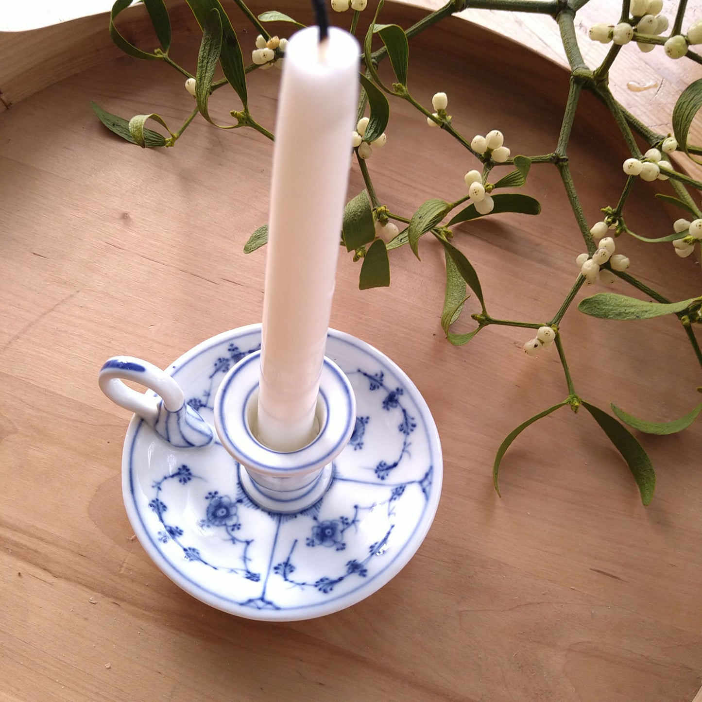 1853～1894年Bing＆Grondahlビングオーグレンダールの蝋燭立て/CandleStand